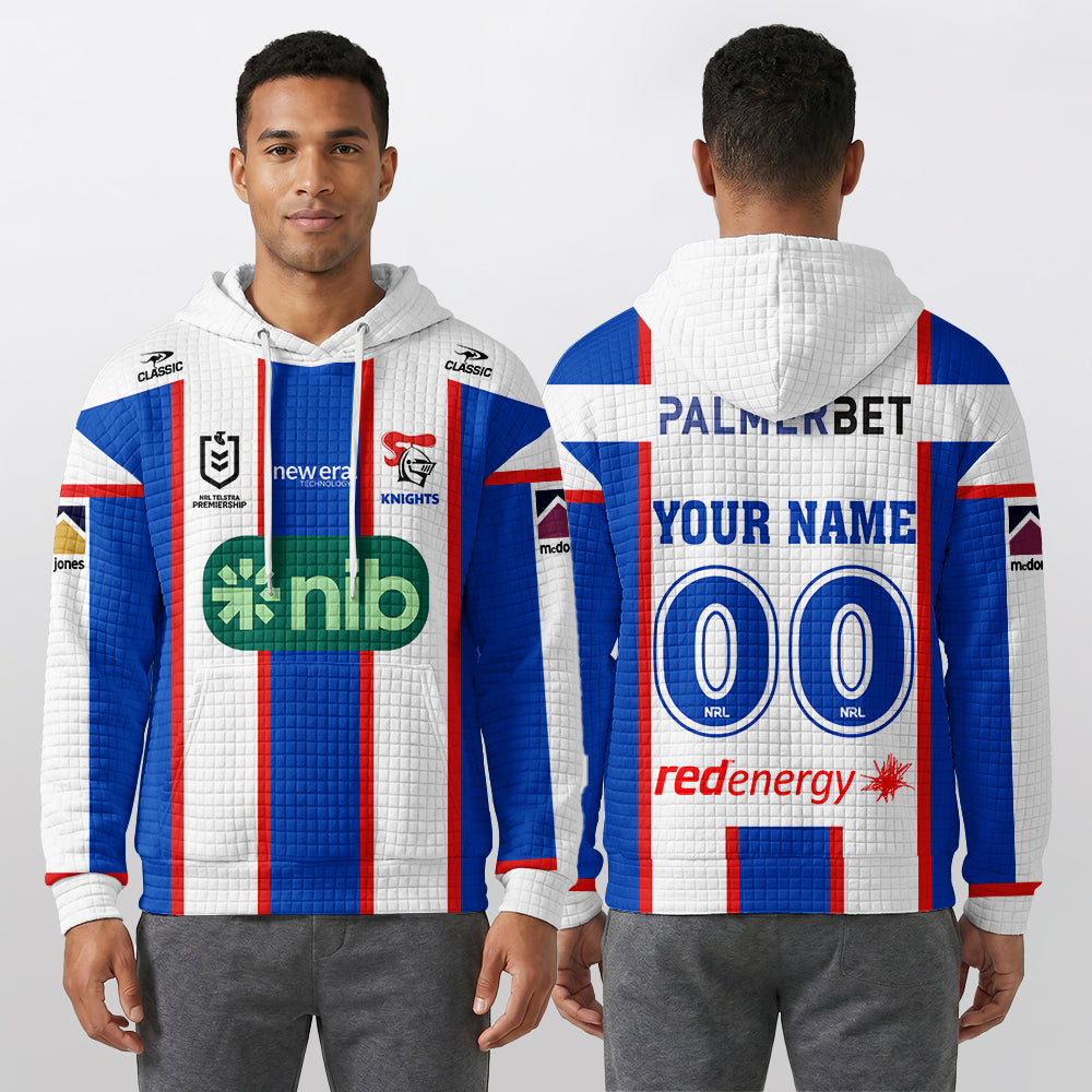 Newcastle Unisex Kalyn Ponga Away Waffle Hoodie