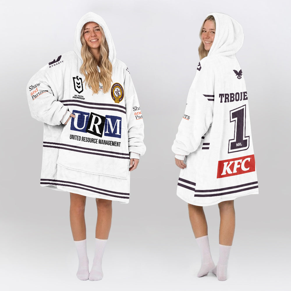 Manly Warringah Unisex Blanket Hoodie