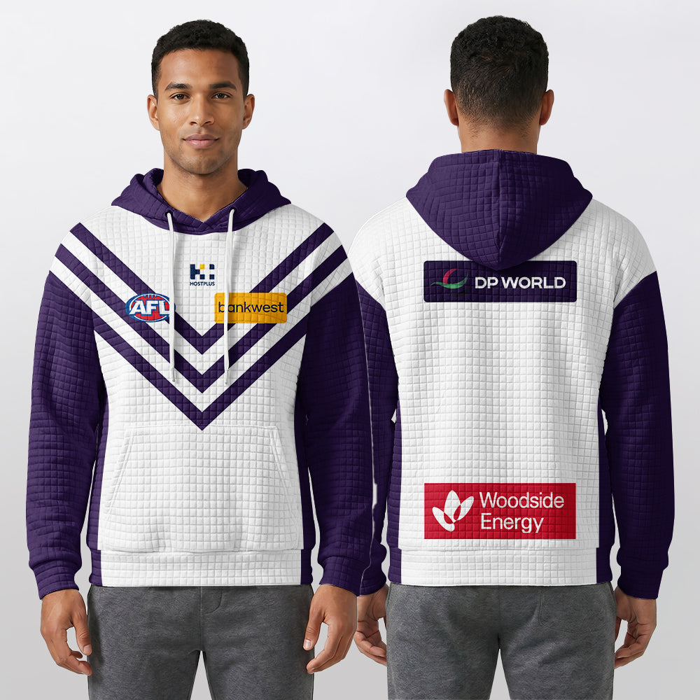 Fremantle Football Unisex Waffle Hoodie