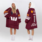 Queensland Rugby Ponga 2026 Blanket Hoodie