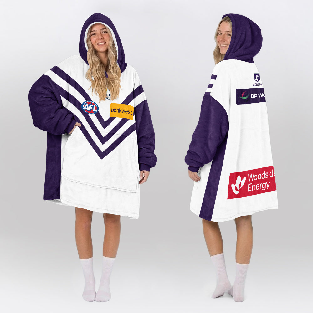 Fremantle Dockers Unisex  Blanket Hoodie