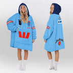 NSW Blues Rugby Blanket Hoodie