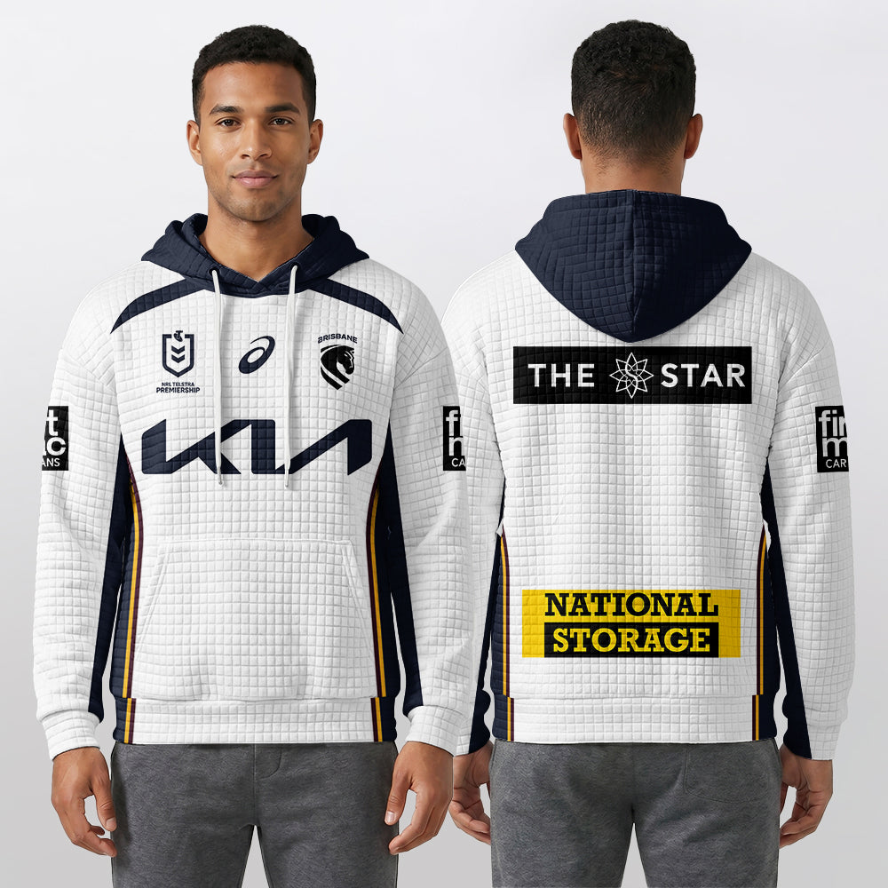 Brisbane Unisex Waffle Hoodie