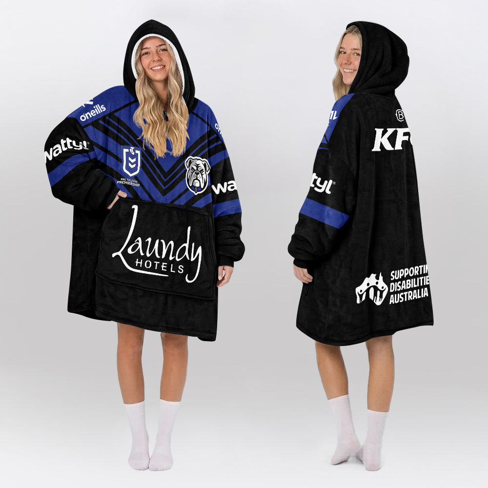 Bulldogs 2026 Blanket Hoodie