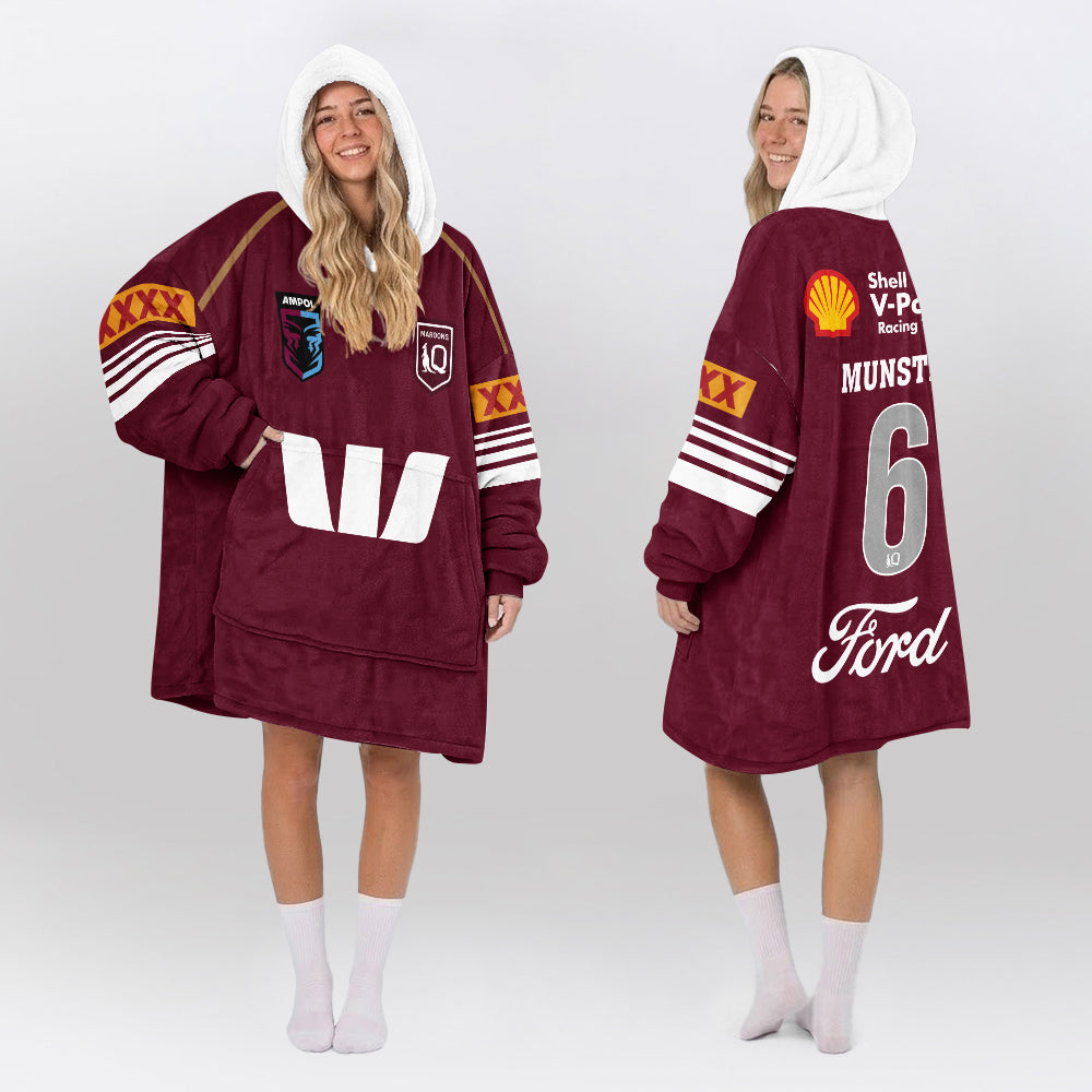 Queensland Rugby 2026 Blanket Hoodie