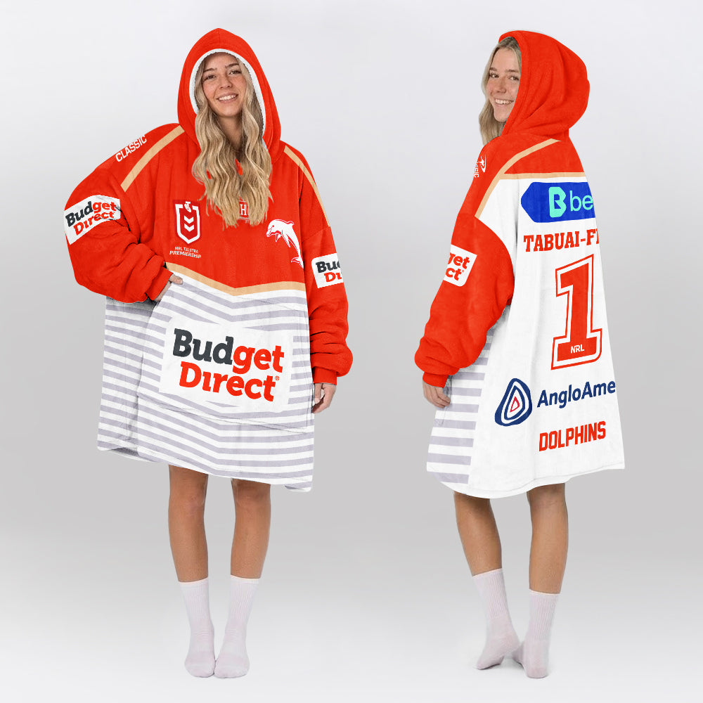 Dolphins Unisex Blanket Hoodie
