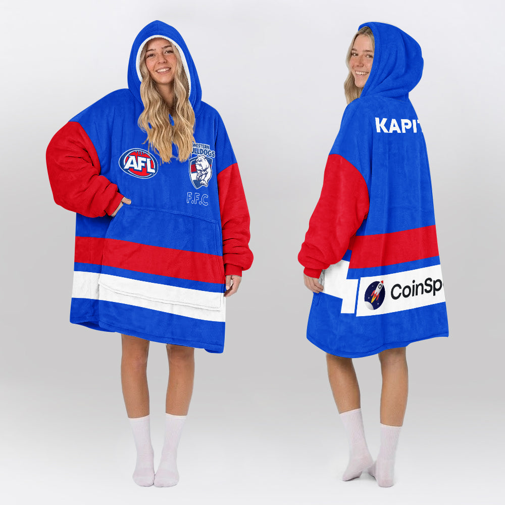 Western Bulldogs Unisex Blanket Hoodie