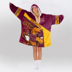 Brisbane Rugby Old School Blanket Hoodie