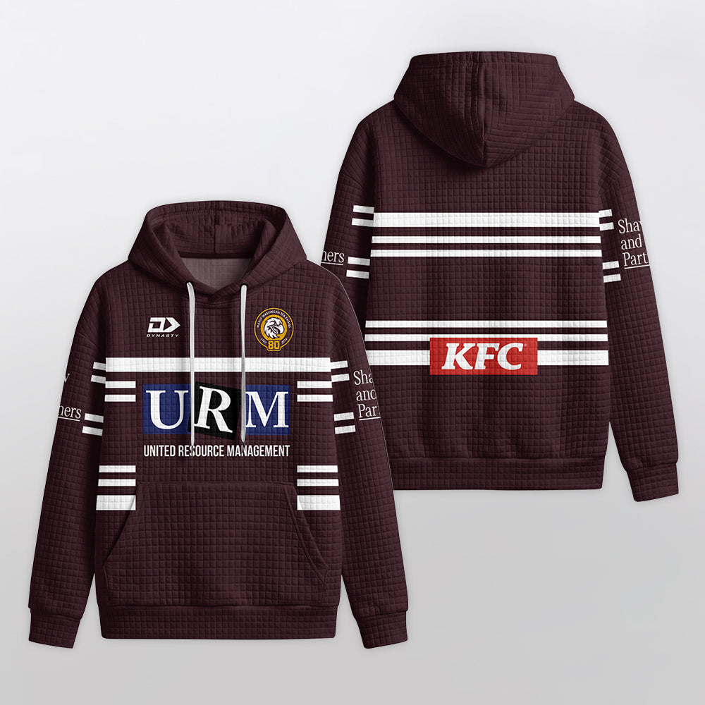 Manly Warringah Waffle Hoodie