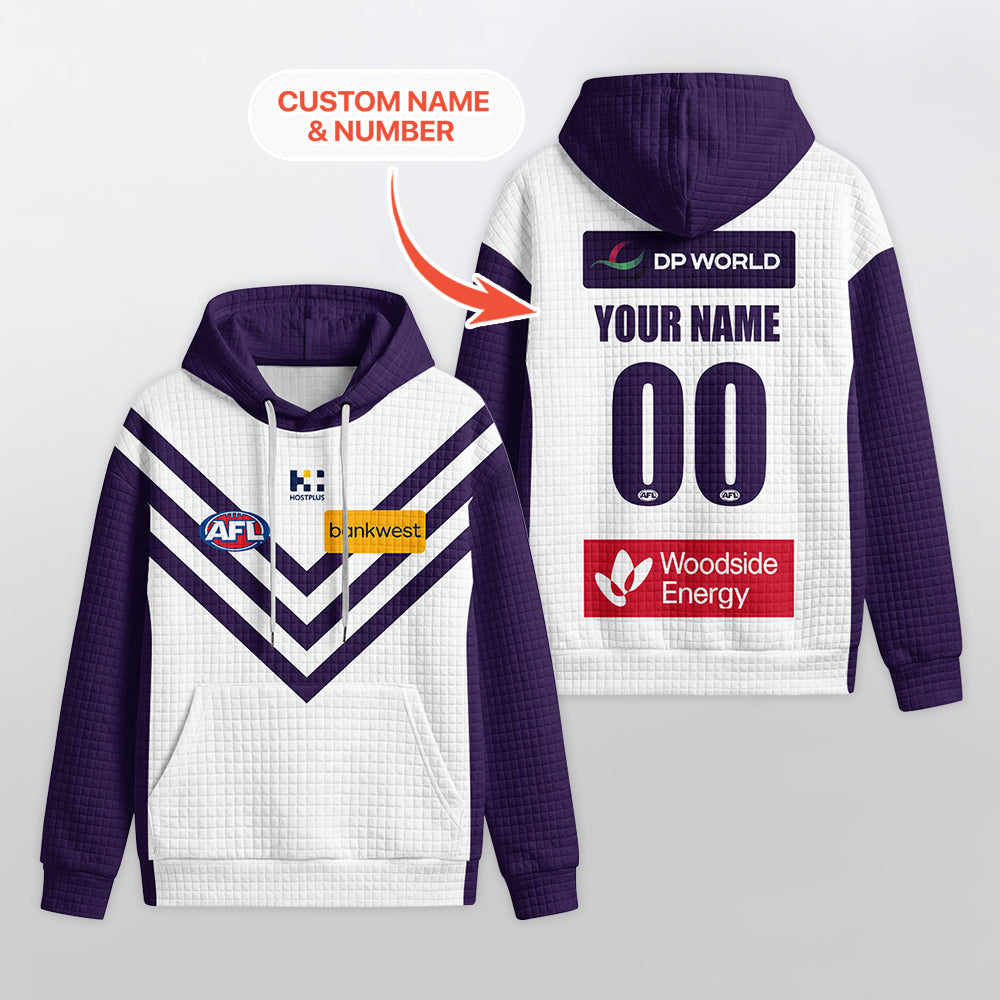 Fremantle Football Unisex Waffle Hoodie