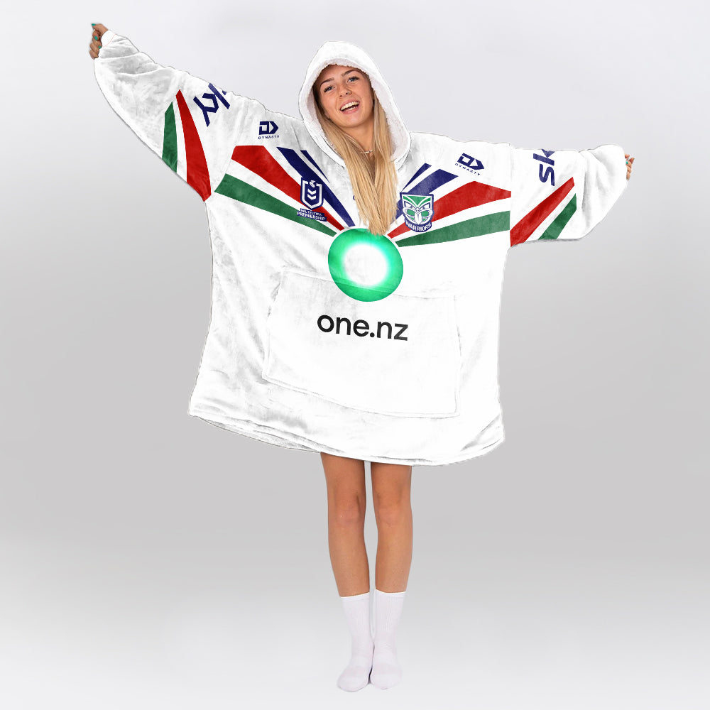 New Zealand 2026 Erin Clark 13 Away Unisex Blanket Hoodie