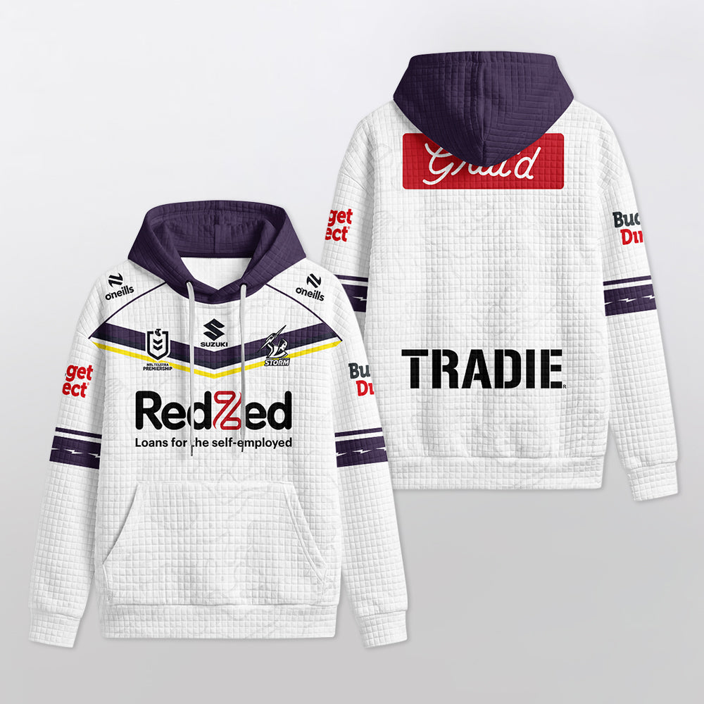 Melbourne Unisex Away Waffle Hoodie