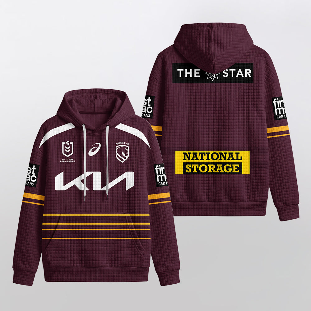 Brisbane Home Waffle Hoodie