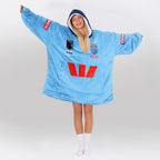 NSW Blues Rugby Blanket Hoodie