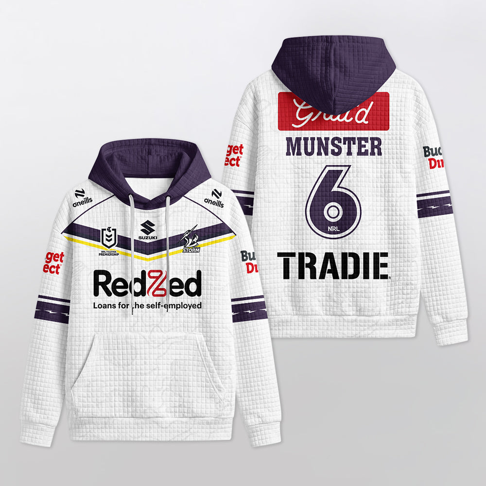 Melbourne Cameron Munster Unisex Away Waffle Hoodie