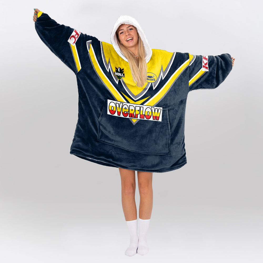 North Queensland 2000 Away Retro Blanket Hoodie
