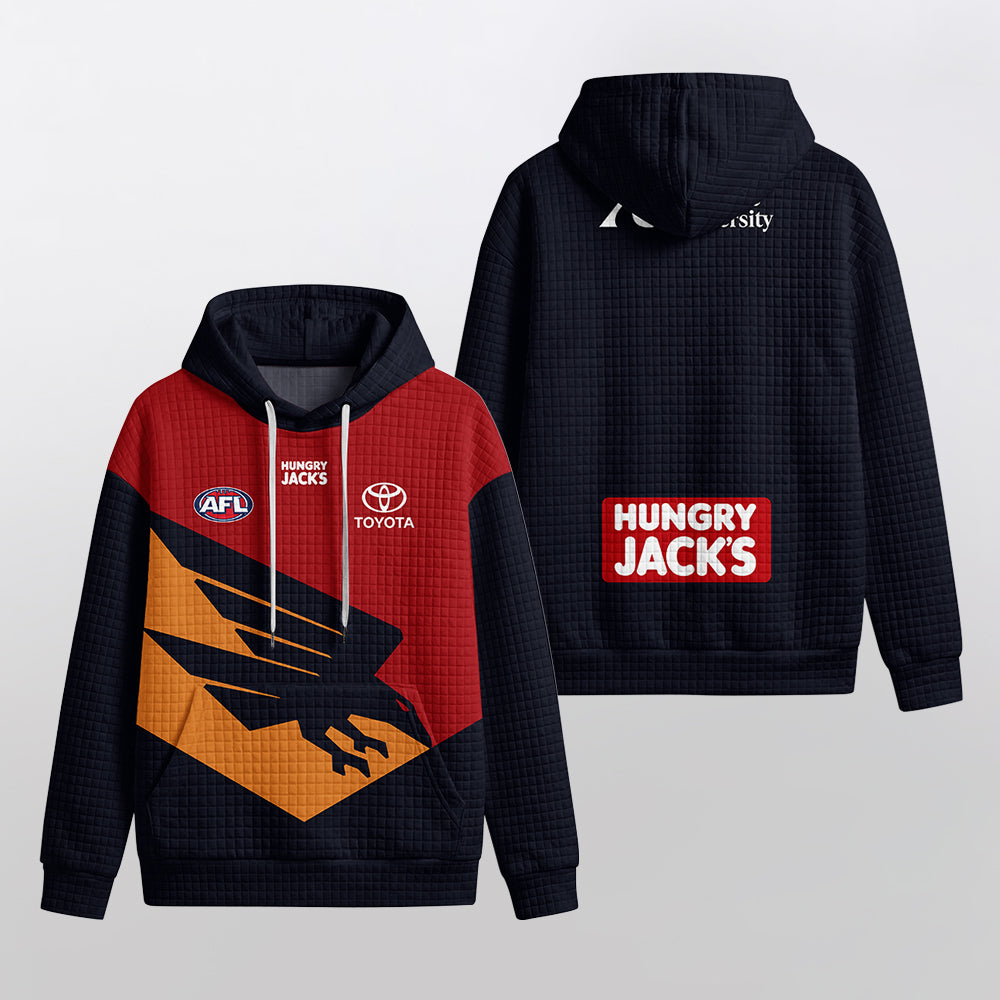 Adelaide Football 2026 Gather Round Waffle Hoodie