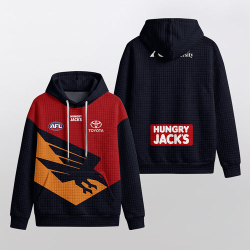 Adelaide Football 2026 Gather Round Waffle Hoodie