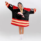 Dolphins Unisex Blanket Hoodie