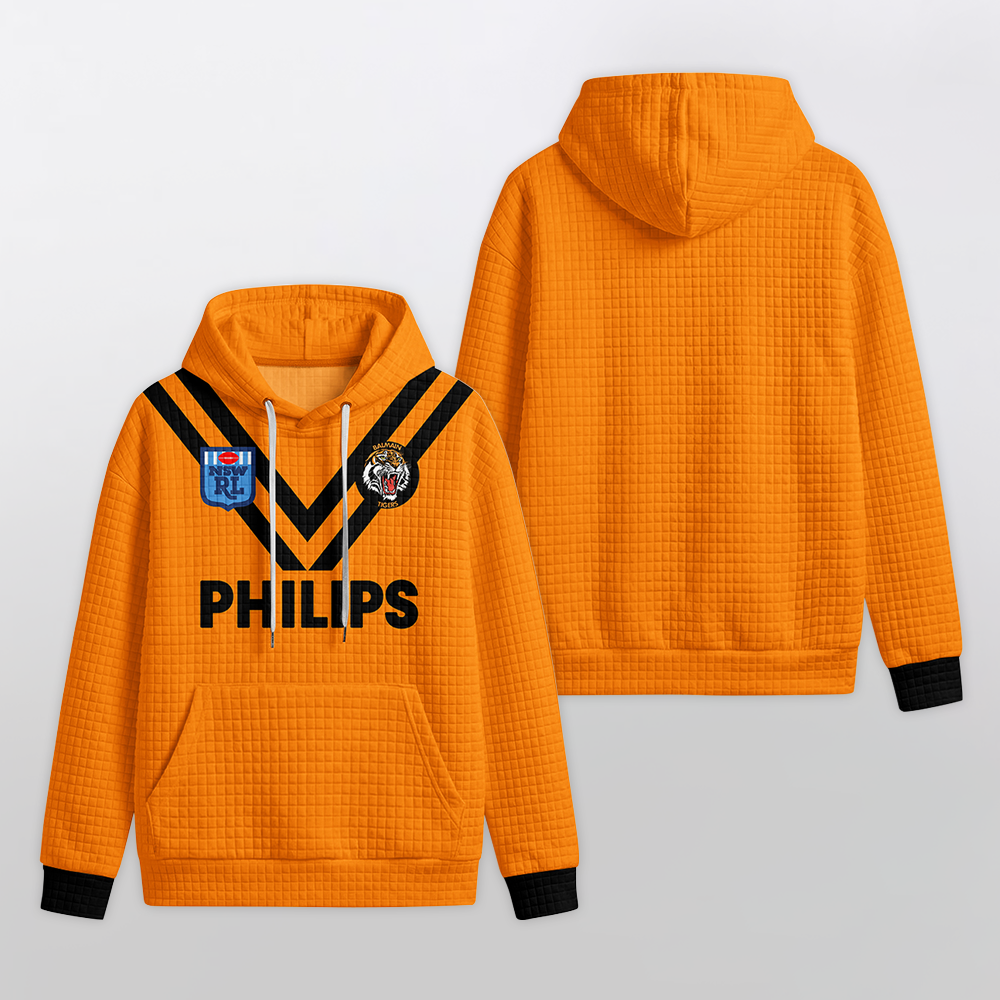 Wests Unisex Balmain 1989 Waffle Hoodie