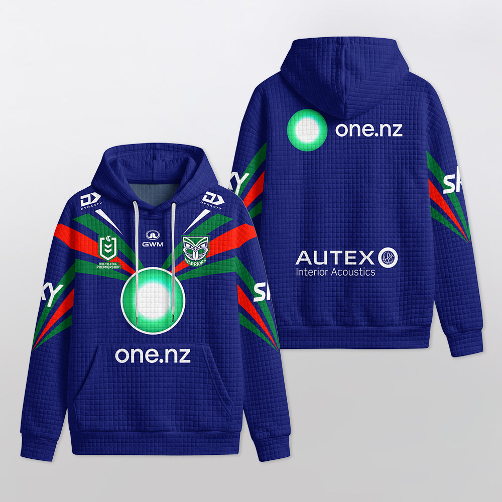 New Zealand 2026 Home Unisex Waffle Hoodie