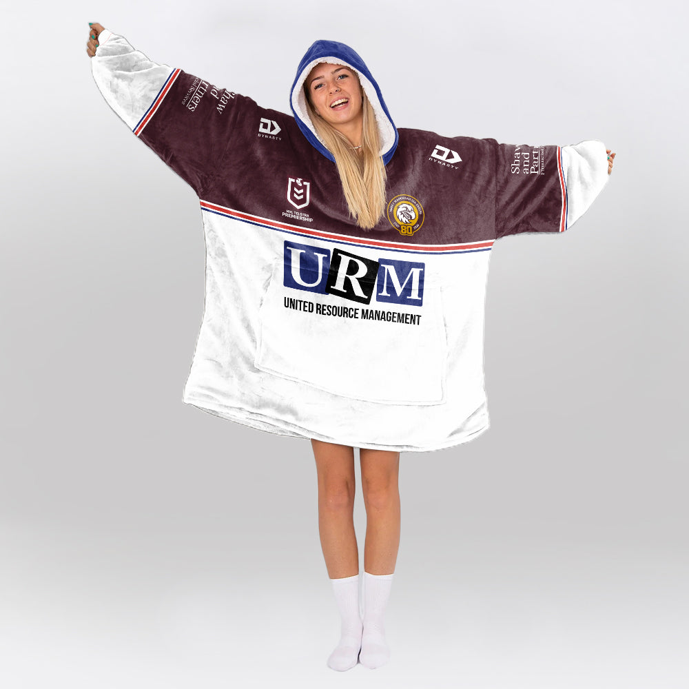 Manly Warringah Unisex Blanket Hoodie