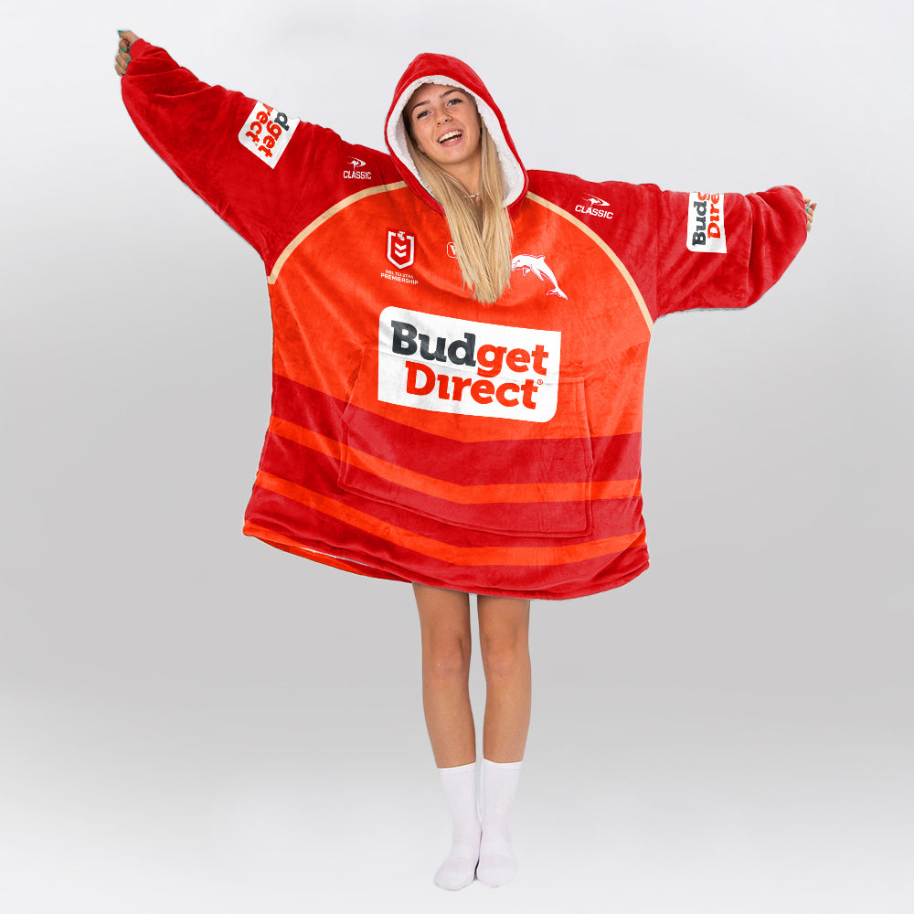 Dolphins Unisex Blanket Hoodie