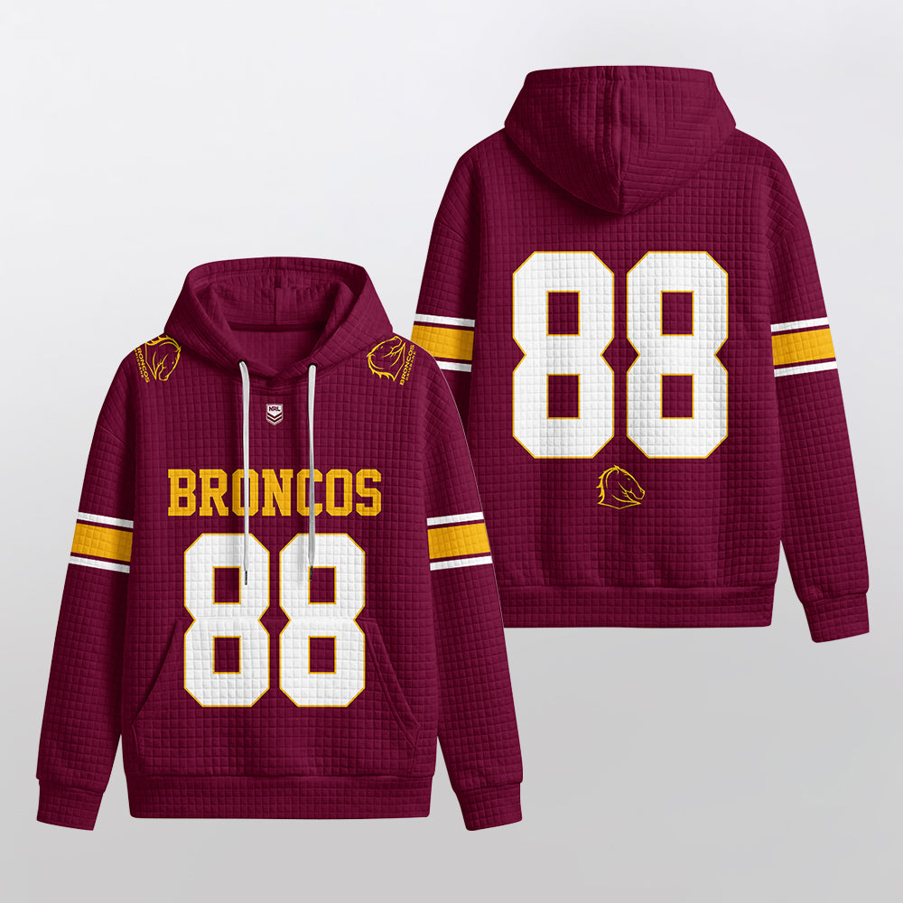 Brisbane Unisex Waffle Hoodie