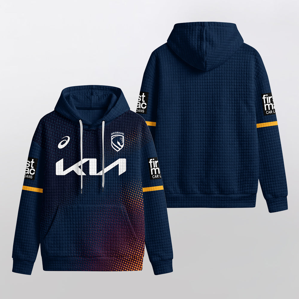 Brisbane Unisex Waffle Hoodie