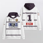 Manly Warringah Trbojevic 1 Away Waffle Hoodie