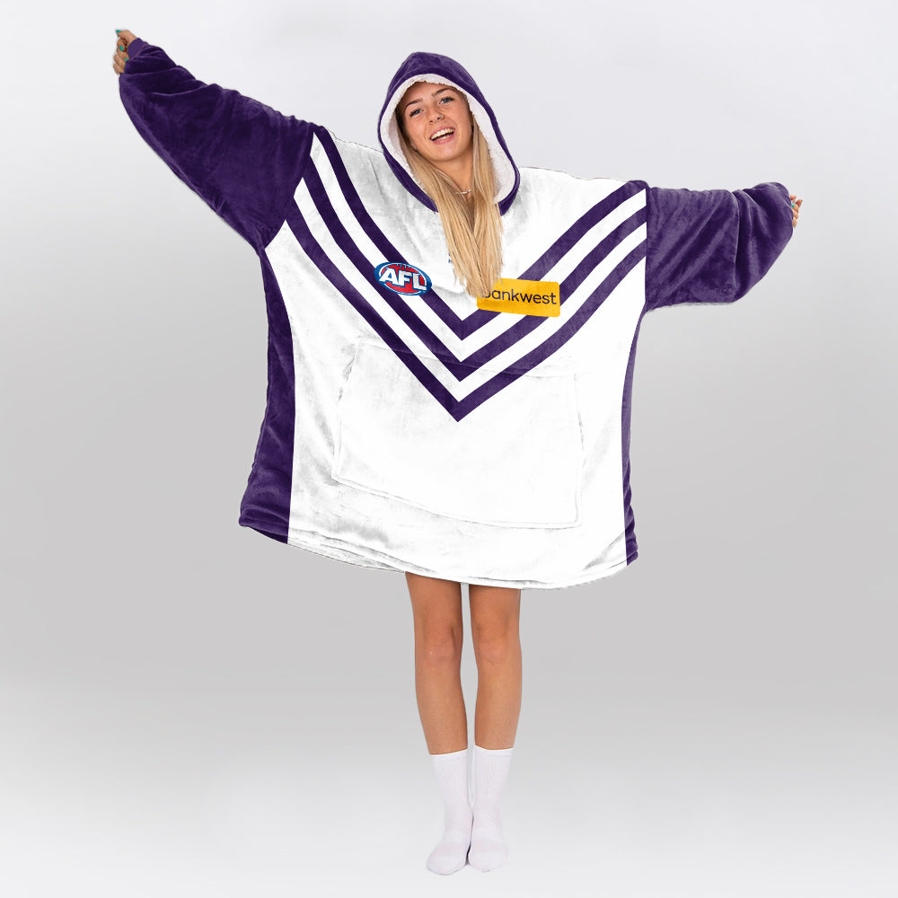 Fremantle Dockers Unisex  Blanket Hoodie