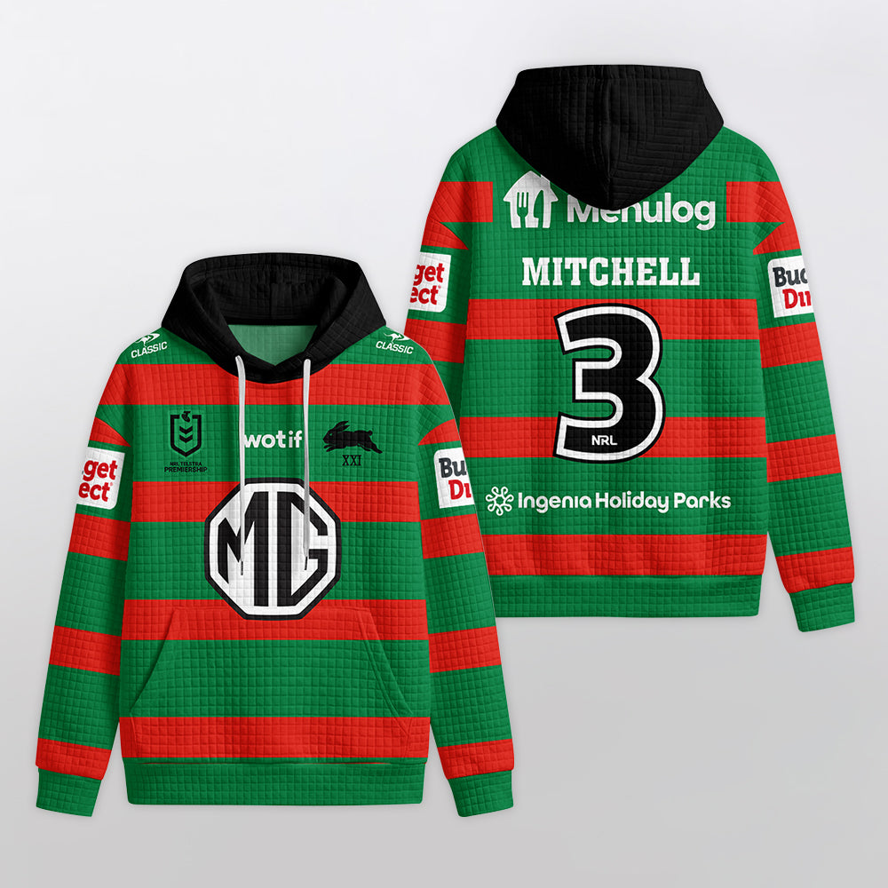 South Sydney Mitchell 3 Waffle Hoodie