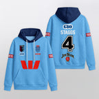 NSW Blues Rugby Waffle Hoodie