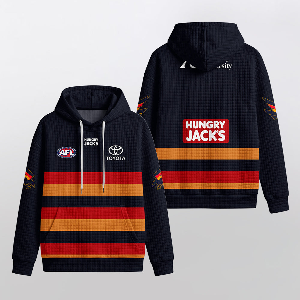 Adelaide Football 2026 Home Waffle Hoodie