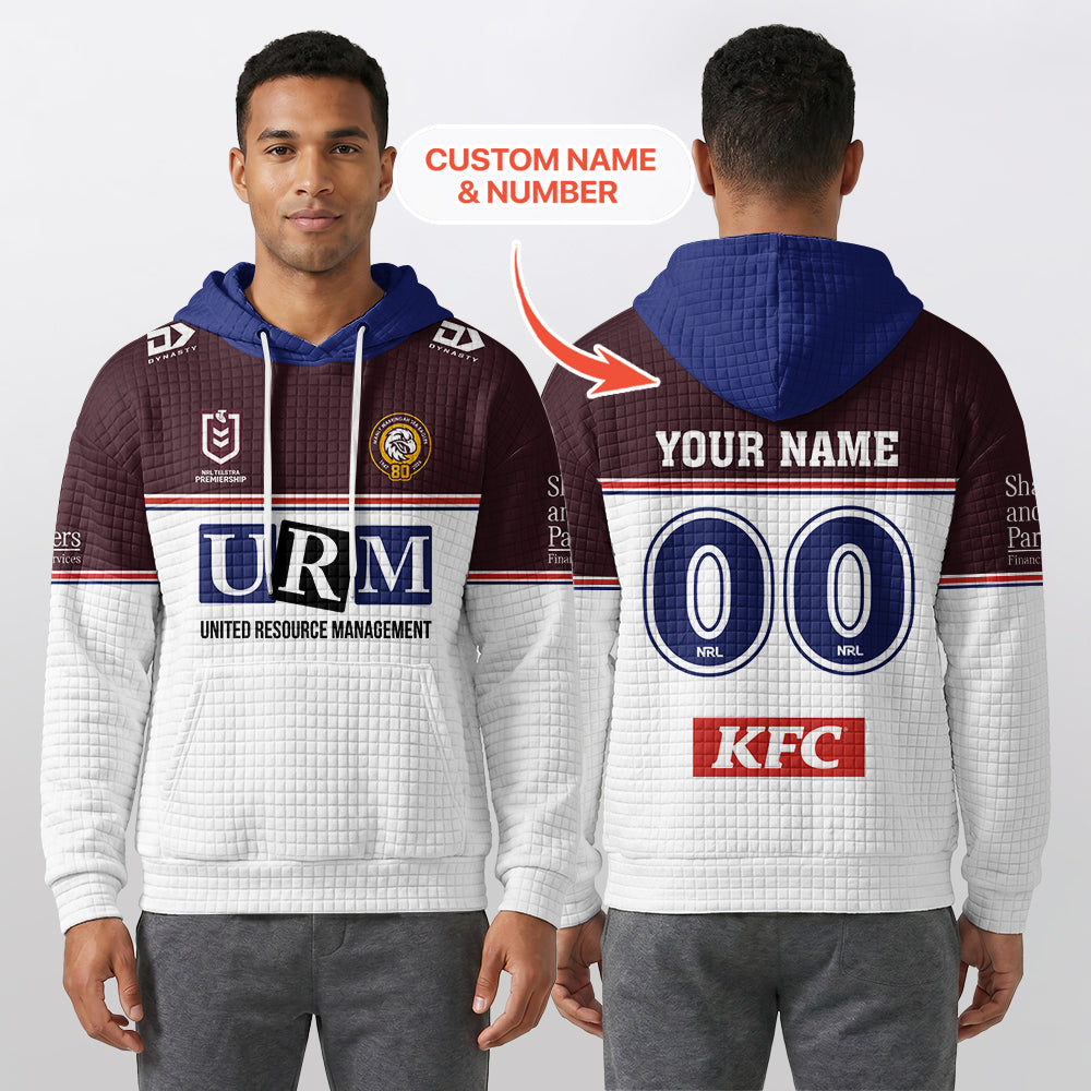 Manly Warringah Trbojevic 1 Home Waffle Hoodie