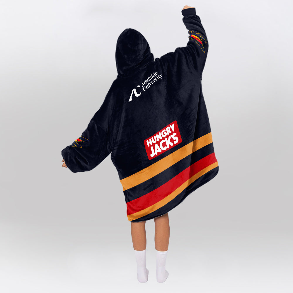 Adelaide Football 2026 Home Blanket Hoodie