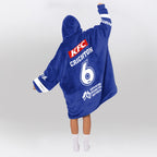Bulldogs Rugby Crichton Unisex Blanket Hoodie