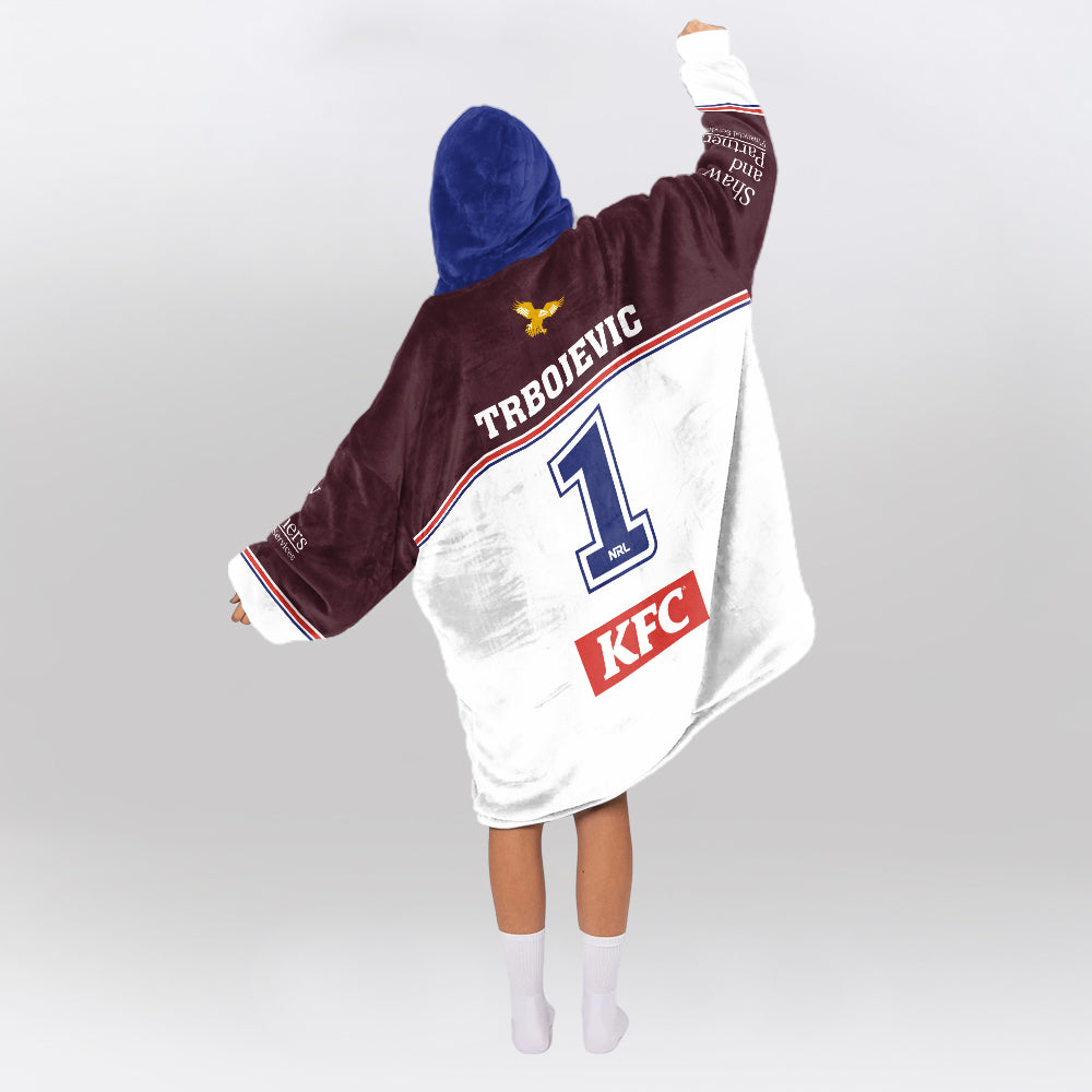 Manly Warringah Unisex Blanket Hoodie