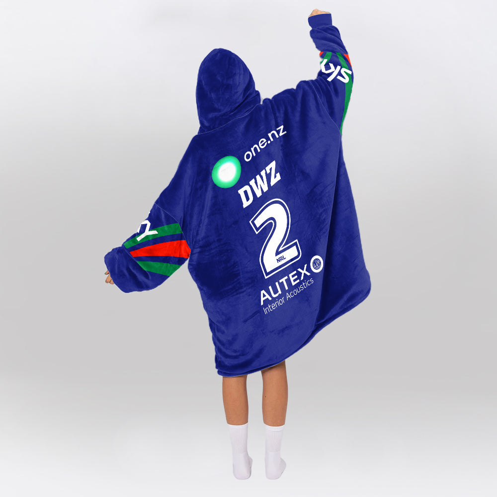 New Zealand 2026 Home DWZ 2 Unisex Blanket Hoodie