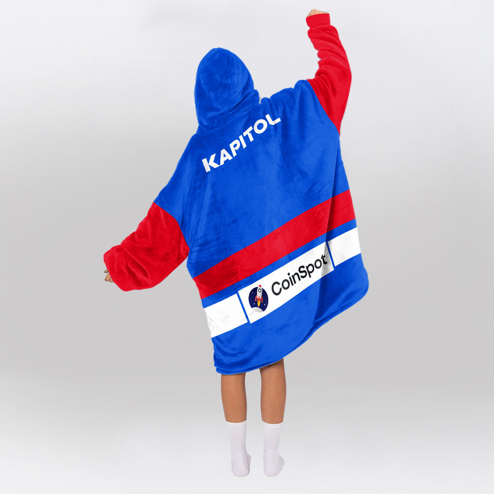 Western Bulldogs Unisex Blanket Hoodie