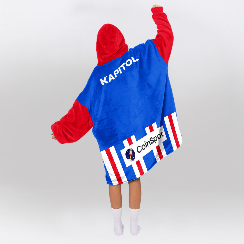 Western Bulldogs Unisex Blanket Hoodie