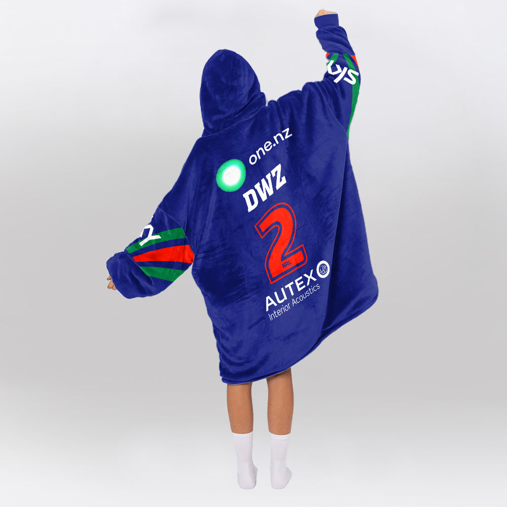 New Zealand 2026 Home DWZ 2 Unisex Blanket Hoodie