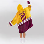 Brisbane Rugby Old School Blanket Hoodie
