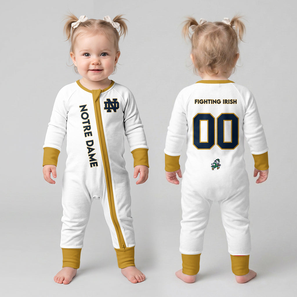 Notre Dame F.I Football!! Inspired Bamboo Convertible Zippy