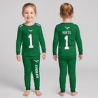 Eagles Football! Inspired Bamboo Two Piece Long Sleeve Pajama Set