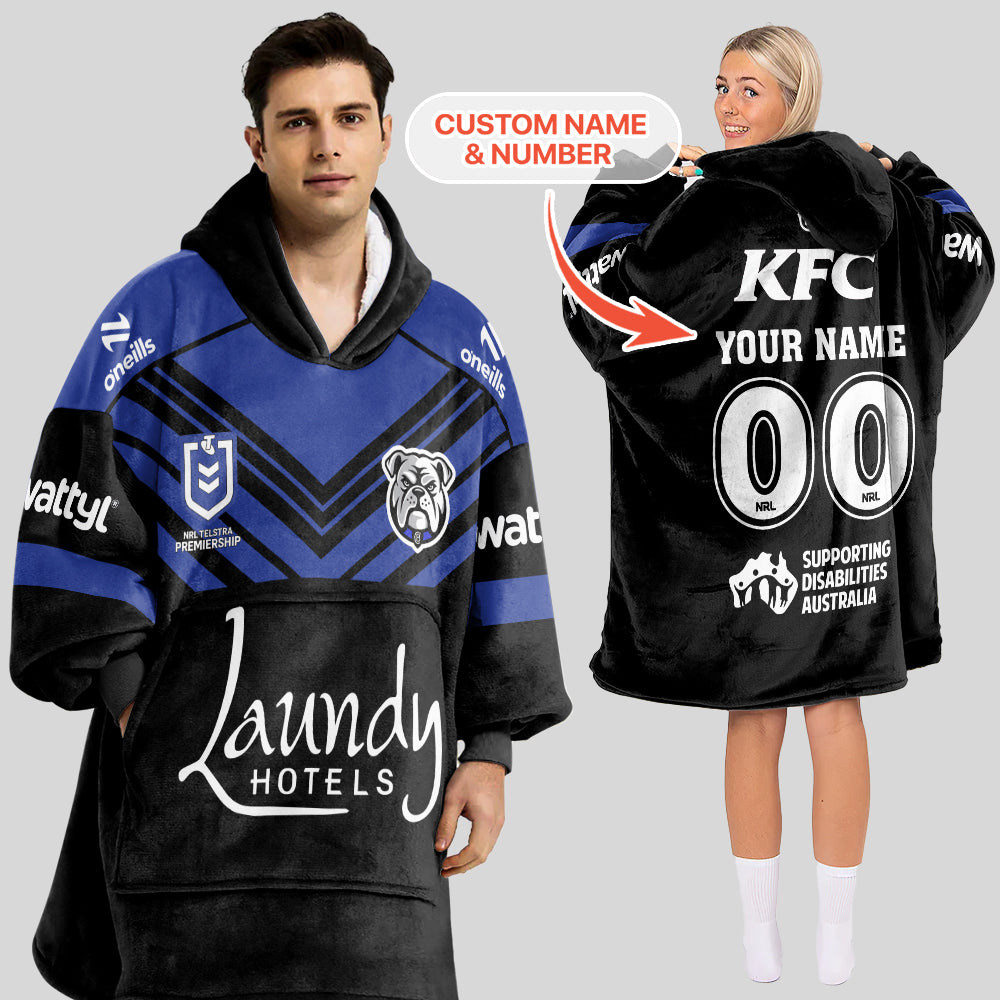 Bulldogs 2026 Blanket Hoodie