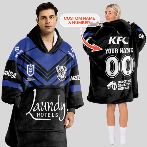 Bulldogs 2026 Blanket Hoodie