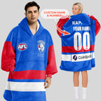 Western Bulldogs Unisex Blanket Hoodie