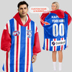 Western Bulldogs Unisex Blanket Hoodie