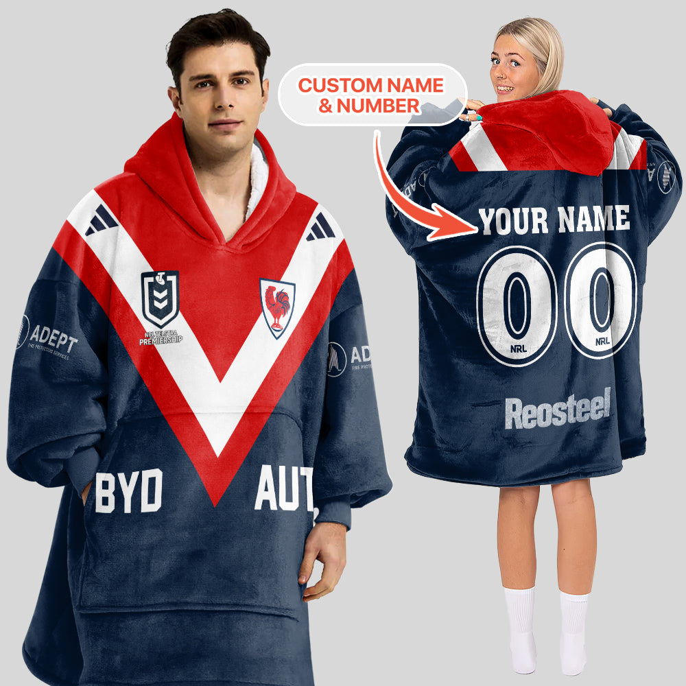 Sydney R Rugby Blanket Hoodie
